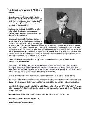 A preview of a PDF biography for Wynne, Herbert Lloyd